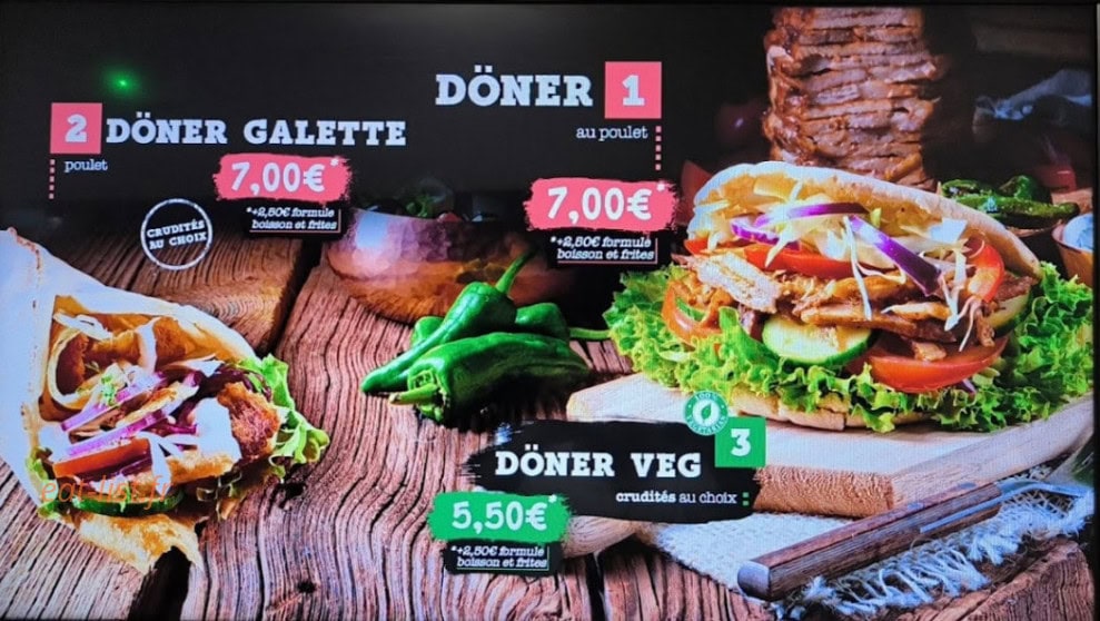 Döner Kebab — carte page 3