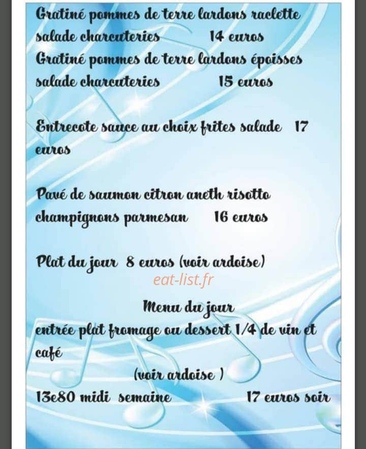 La P'tite Bourgogne — carte page 3