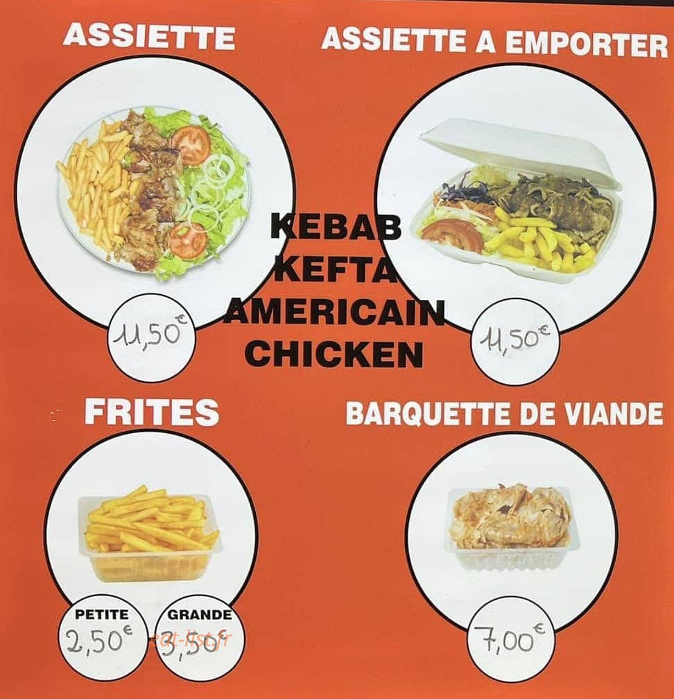 Avanos kebab — carte page 1