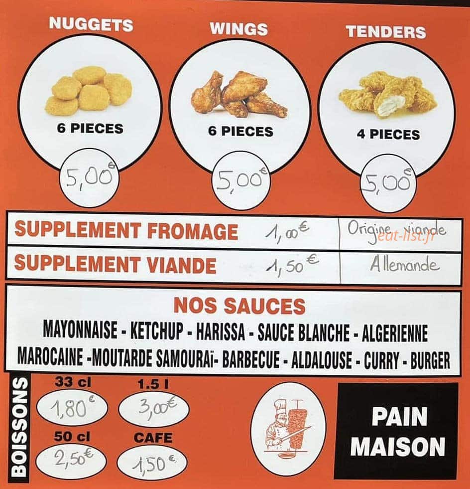 Avanos kebab — carte page 2