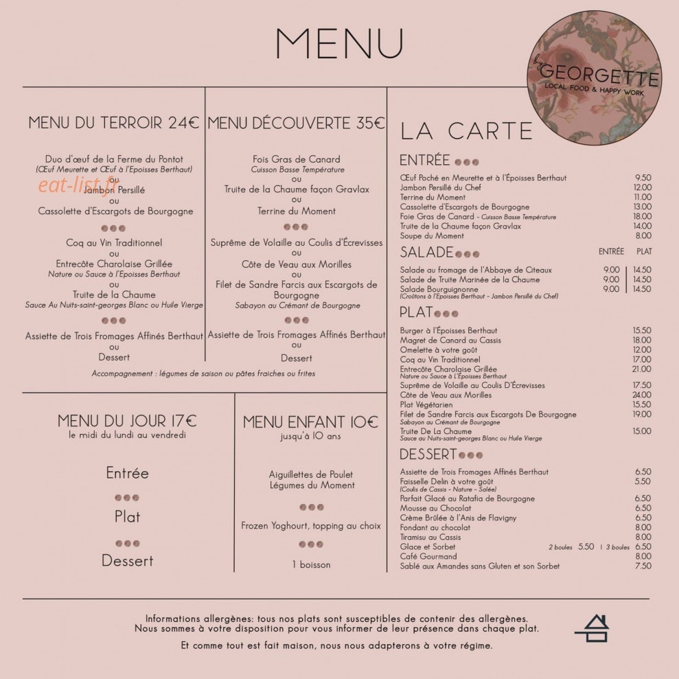 By Georgette — carte page 1