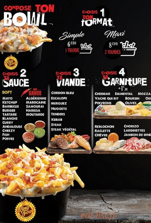 King food — carte page 4