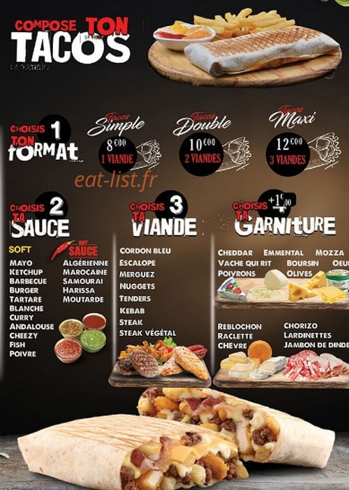 King food — carte page 3