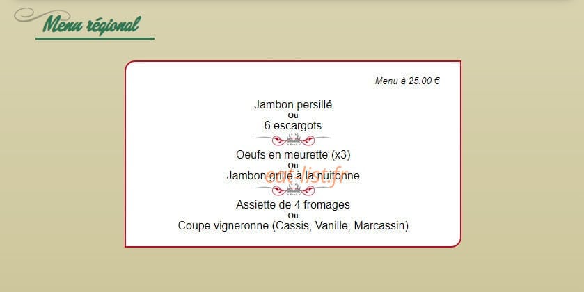 L'étoile — carte page 5
