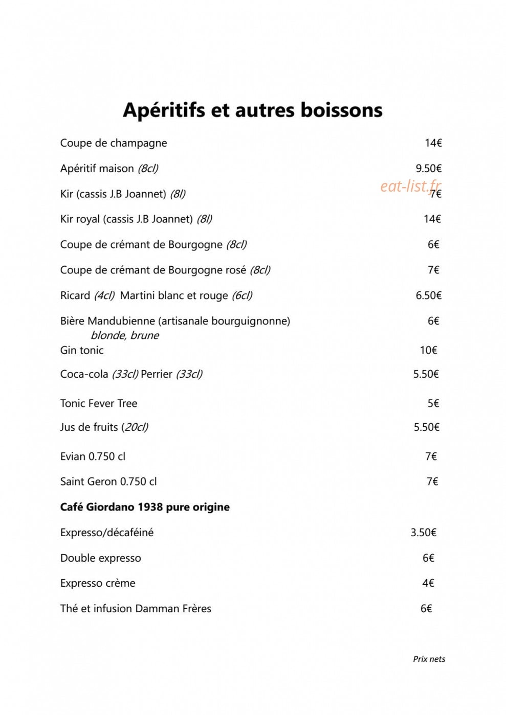 La Cabotte — carte page 8