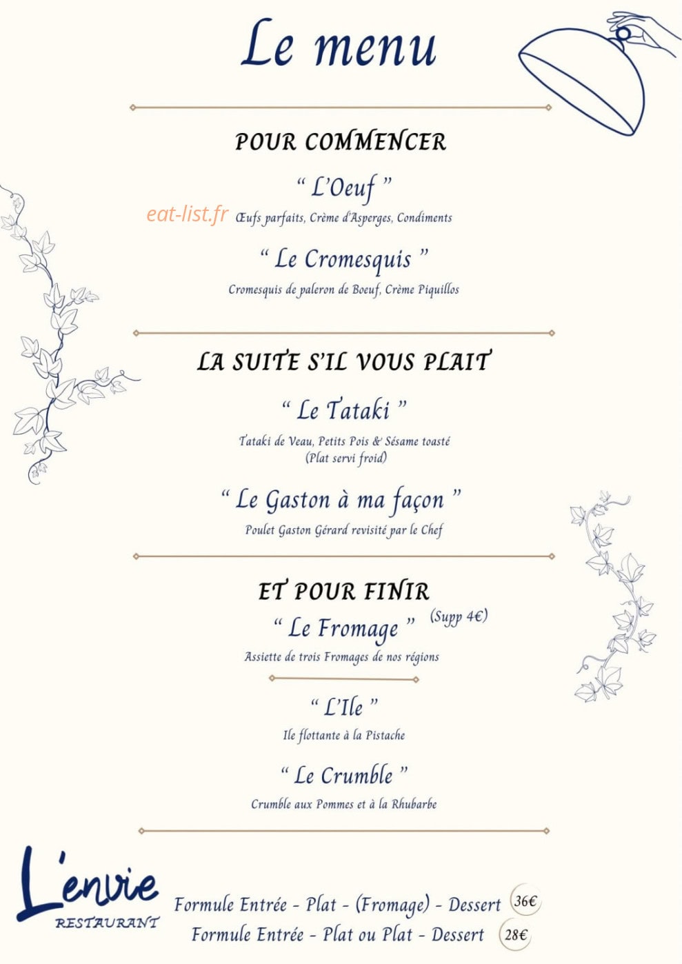 L'Envie — carte page 2