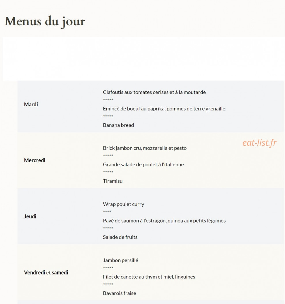Les Bastides — carte page 1