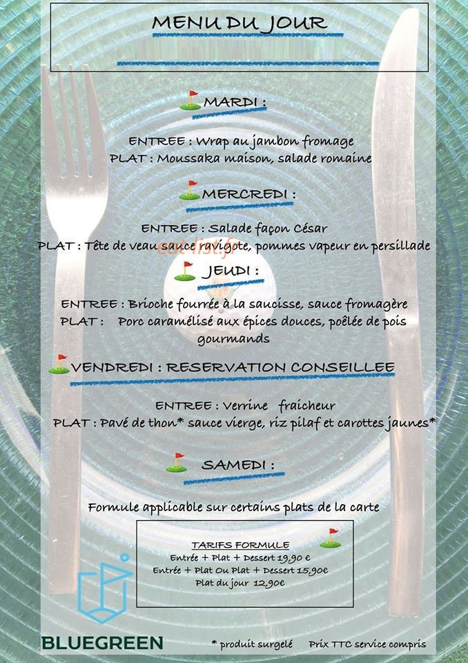 Bluegreen — carte page 1
