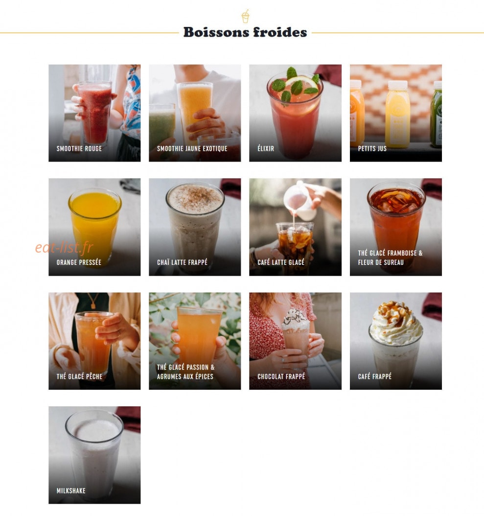 Columbus Café & Co — carte page 5