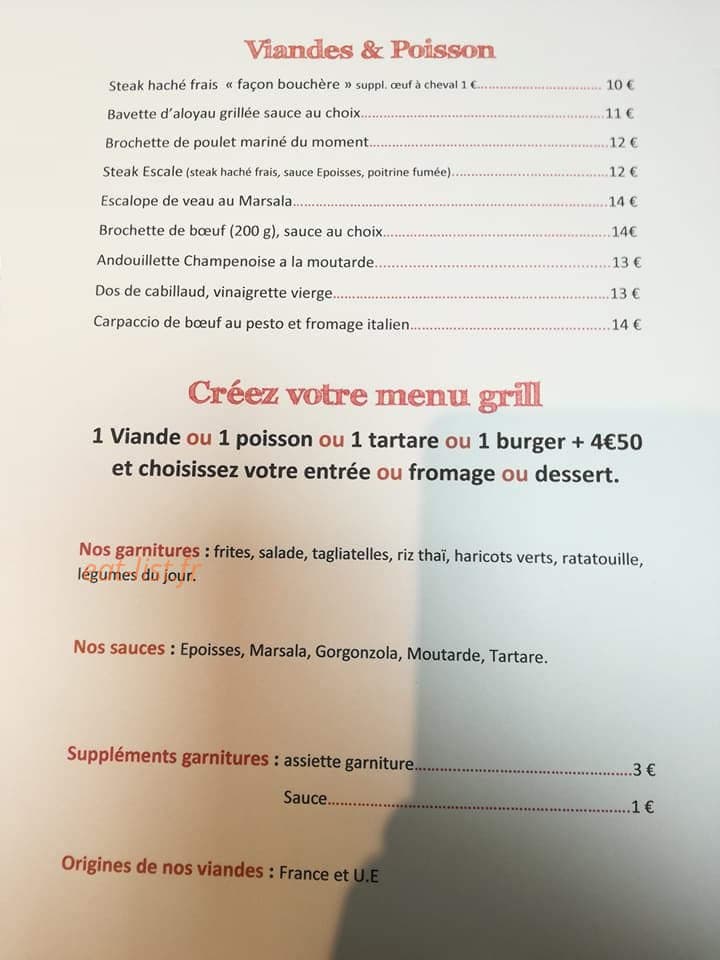 L'escale — carte page 2
