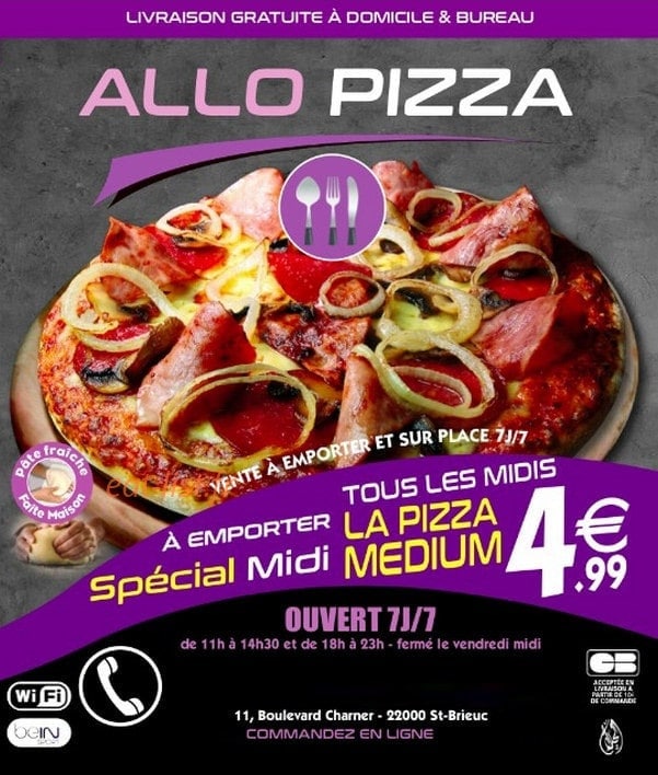 allo pizza just eat