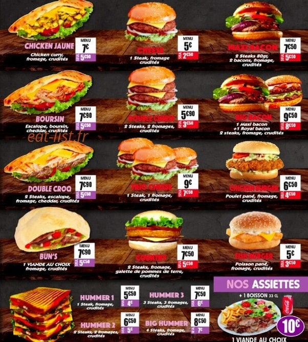 Allo Pizza — carte page 7