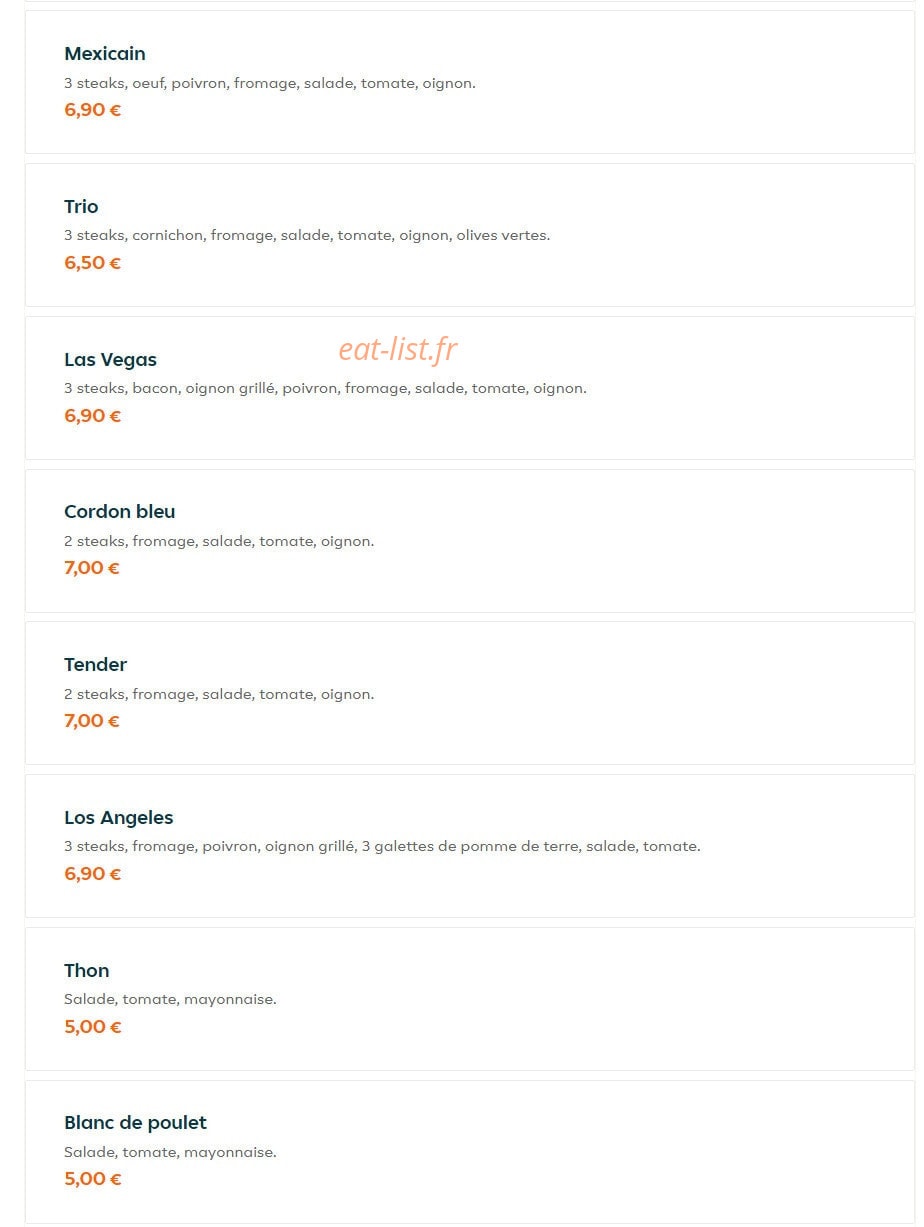 Allo Tacos — carte page 12