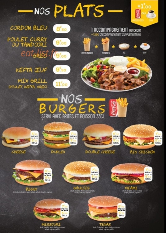 Delices food — carte page 4