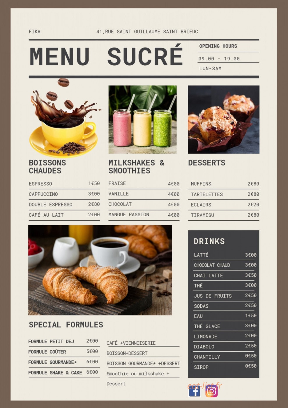 Fika — carte page 2