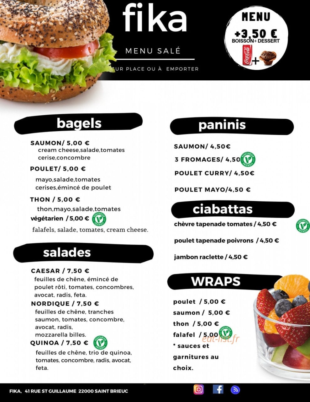 Fika — carte page 1