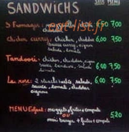 Finger food — carte page 2
