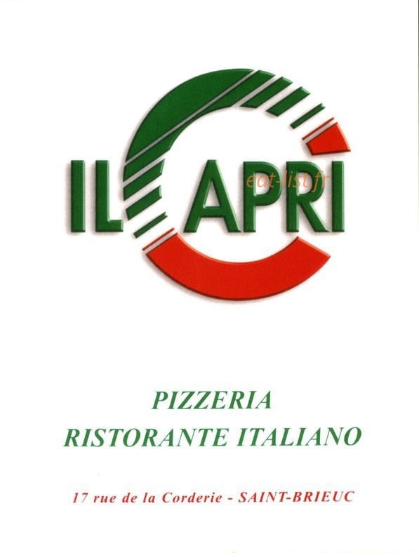 Il Capri — carte page 1