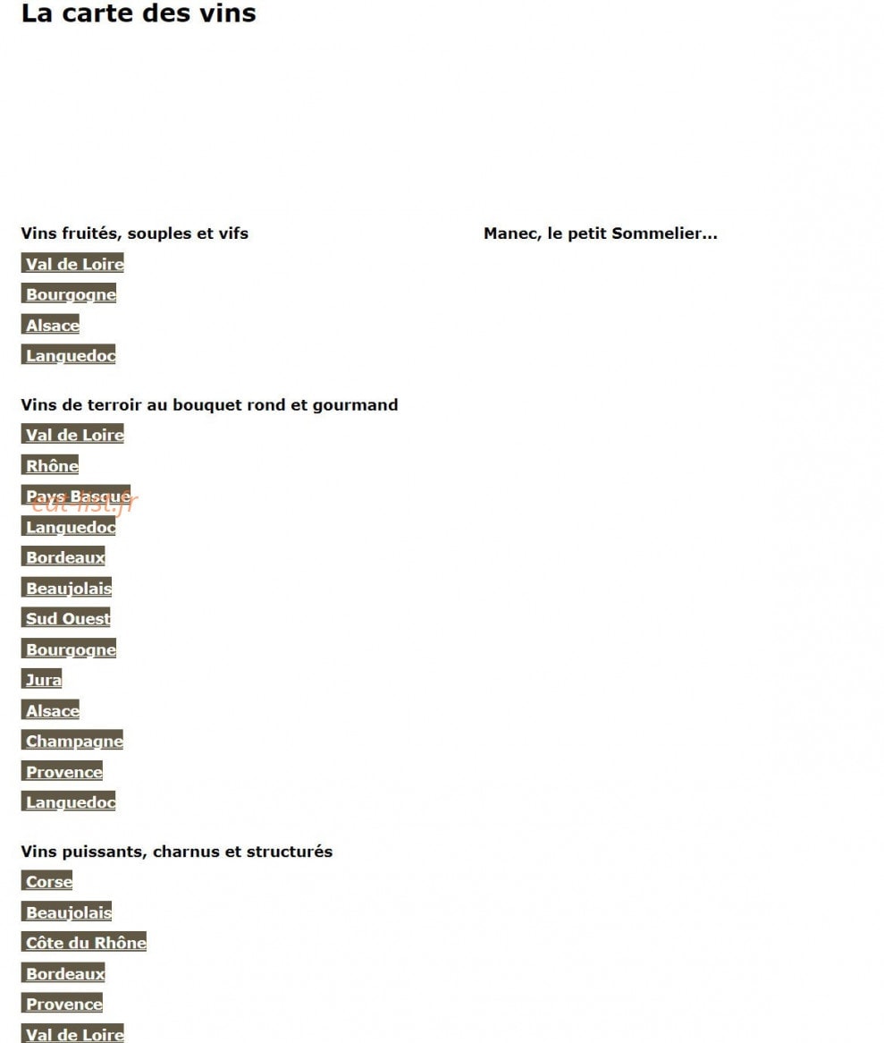L'air du temps — carte page 2