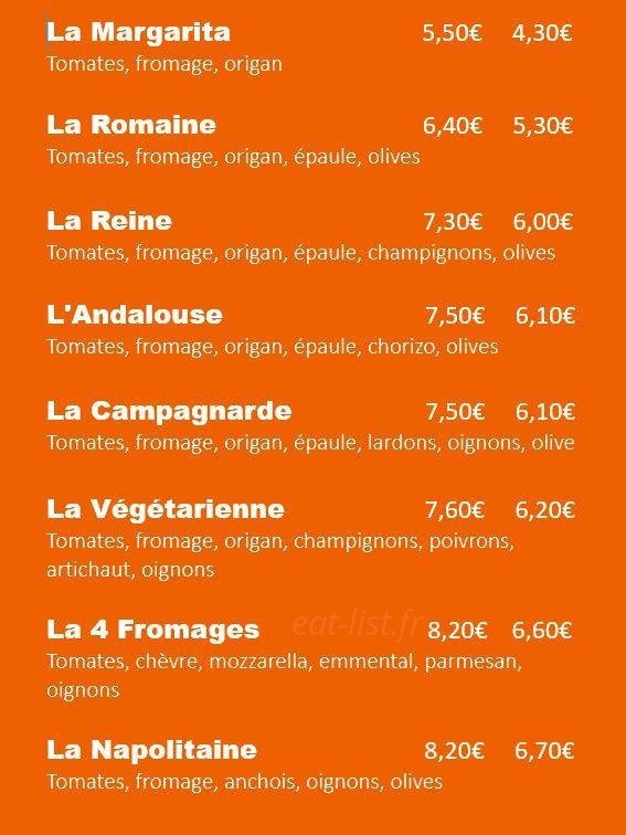 La Gourmandine — carte page 2