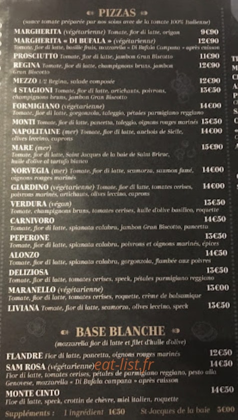 Le Lutécia — carte page 1