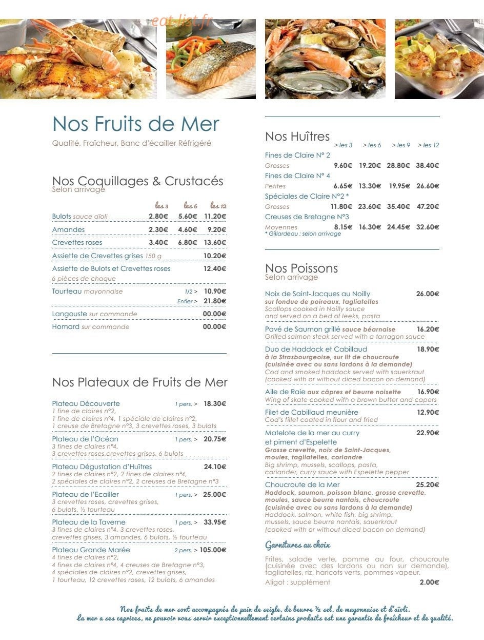 Les Relais d'Alsace — carte page 3