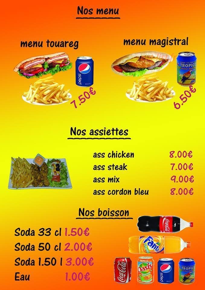 Miami chicken — carte page 3