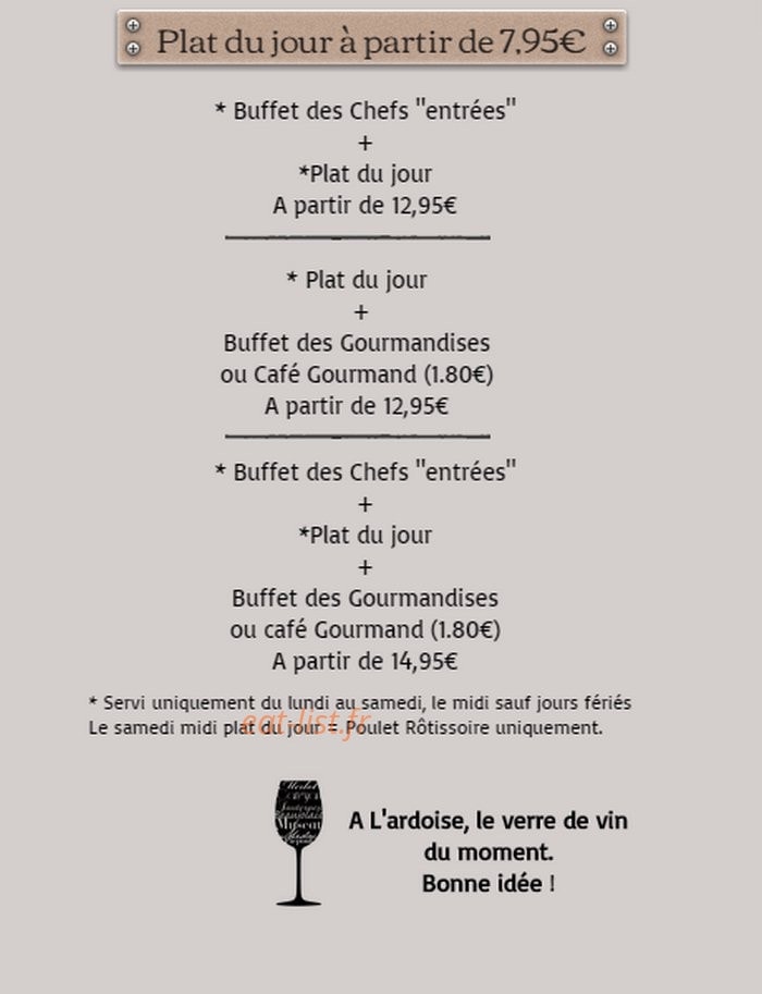 Quai Gourmand — carte page 5