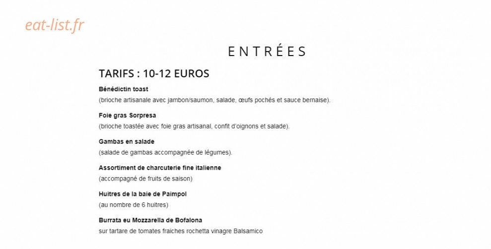 Sorpresa — carte page 1