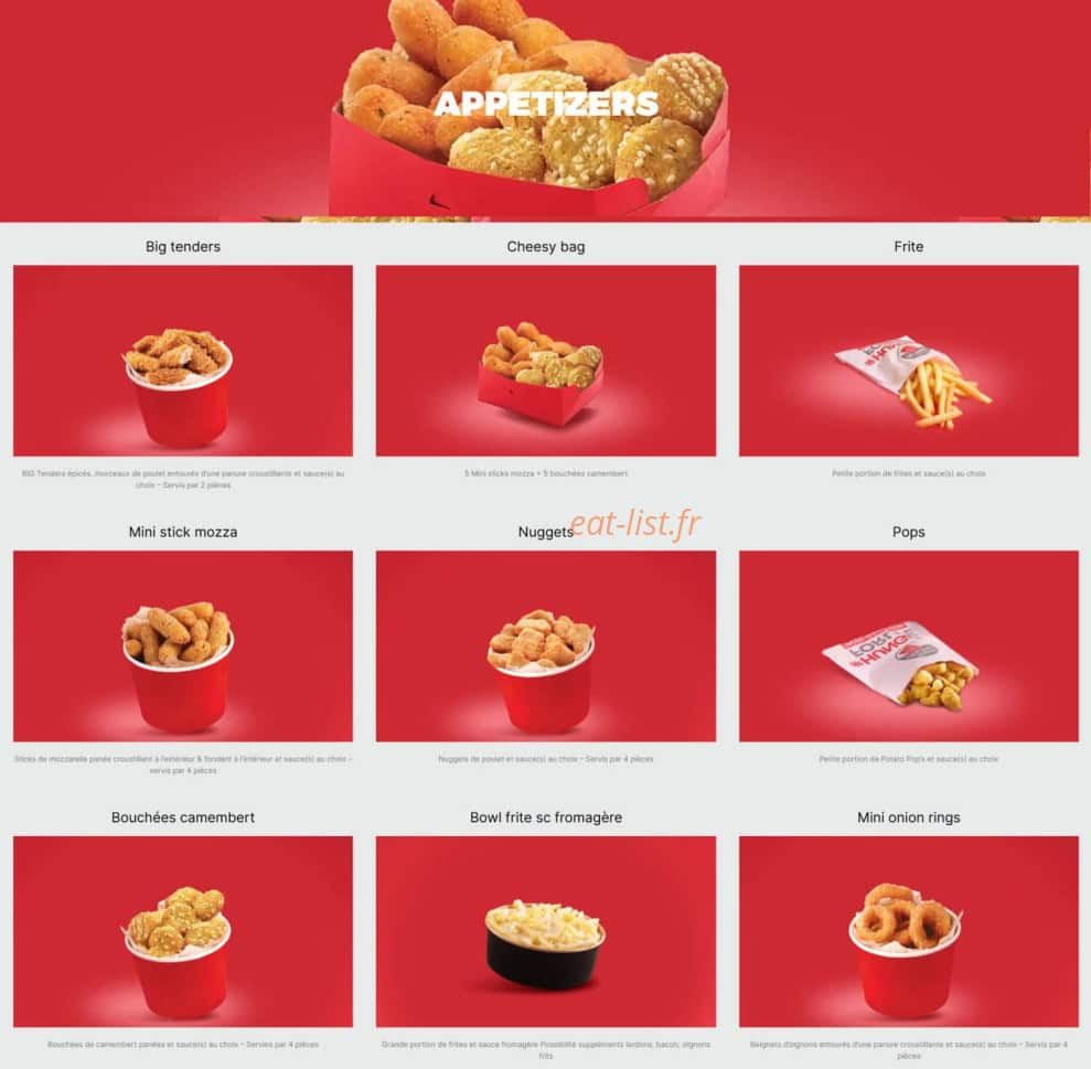 Tacos Avenue — carte page 5