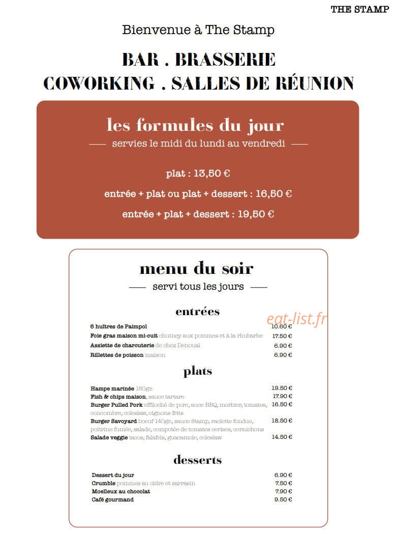 The Stamp — carte page 3