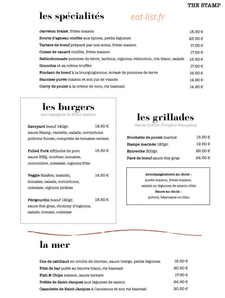 The Stamp — carte page 6