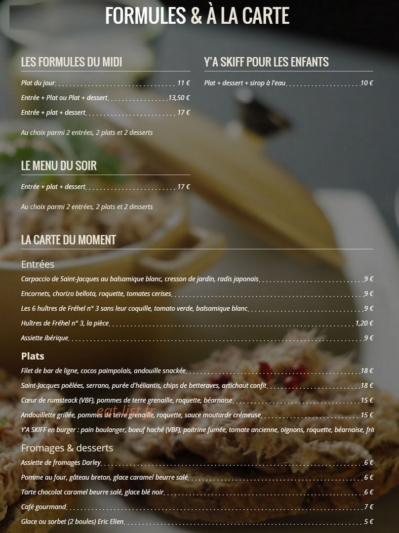 Yaskiff — carte page 1