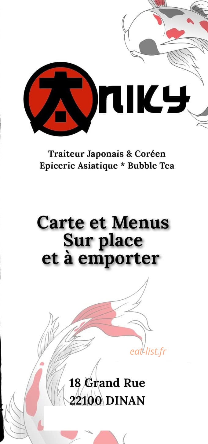Aniky — carte page 1