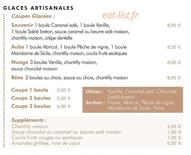 Crêperie Luun — carte page 5