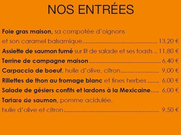 Le Café Noir — carte page 1