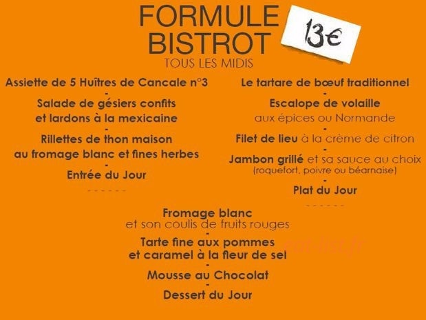 Le Café Noir — carte page 10