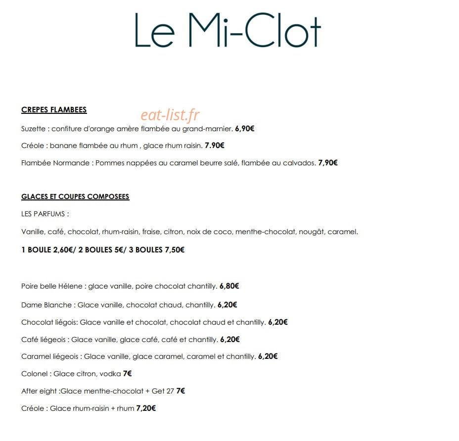 Le Mi-clot — carte page 4