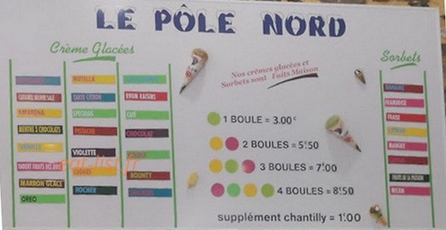 Le Pole Nord — carte page 1