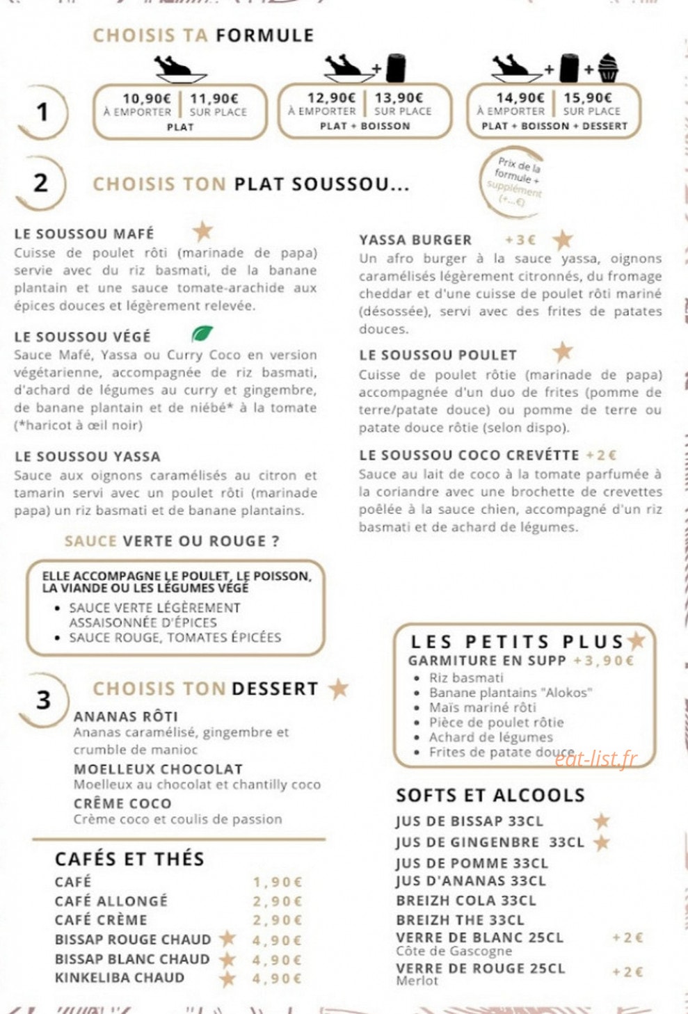 Le Soussou — carte page 1