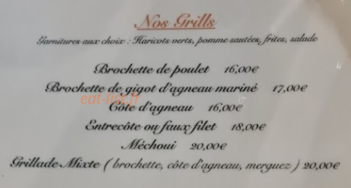 Le Tipazza — carte page 1