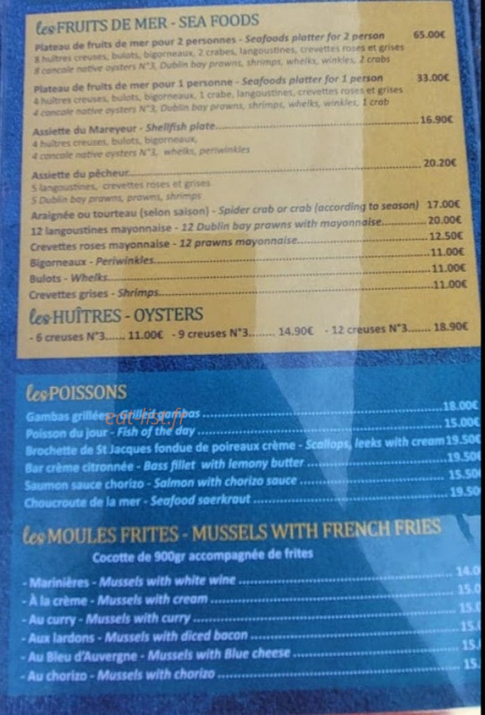 Les Terrasses — carte page 2