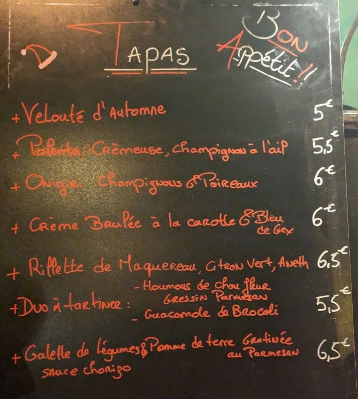 Poire cacahuètes et bigoudis — carte page 1
