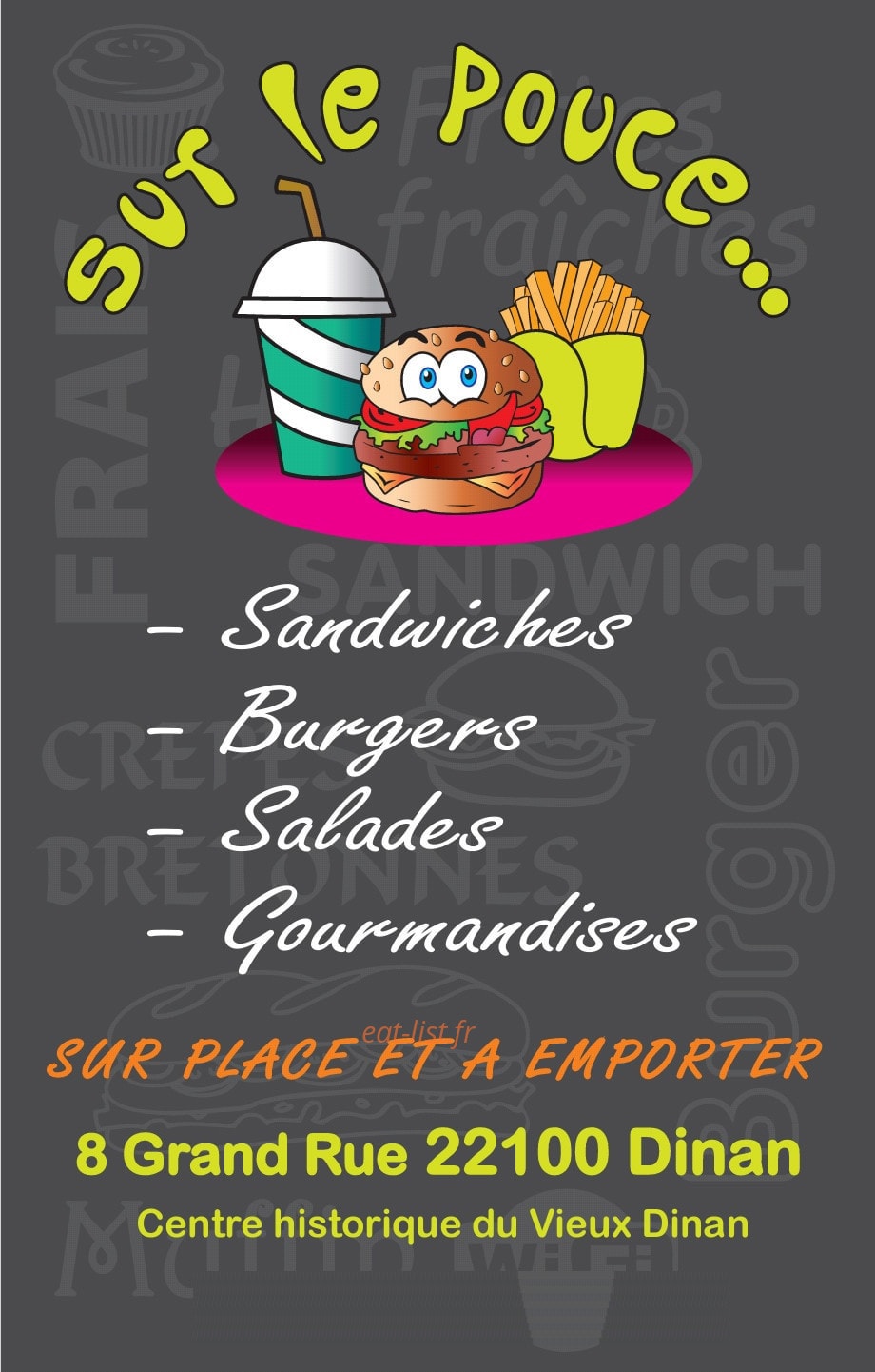Sur le pouce ... — carte page 2