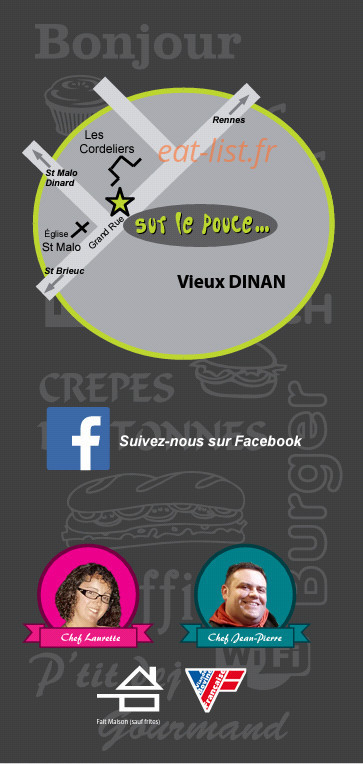 Sur le pouce ... — carte page 4