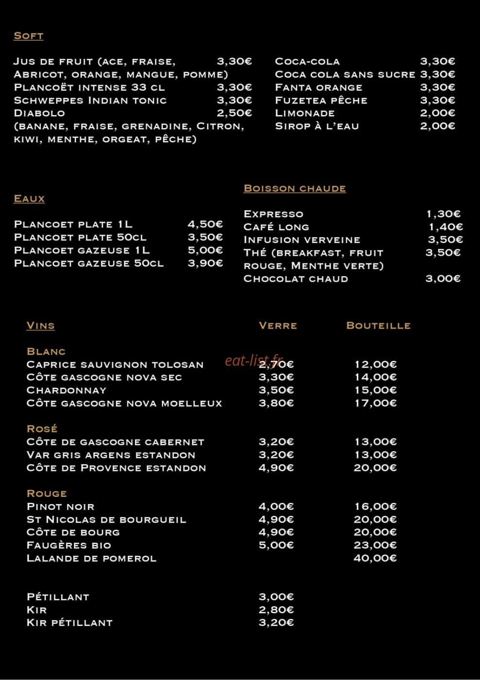 Comptoir N7 — carte page 3
