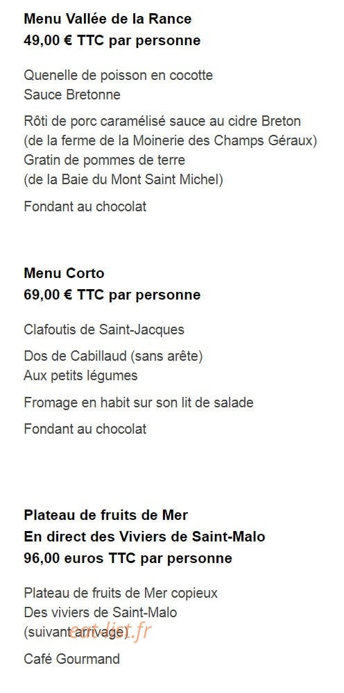 Le Maltess — carte page 1