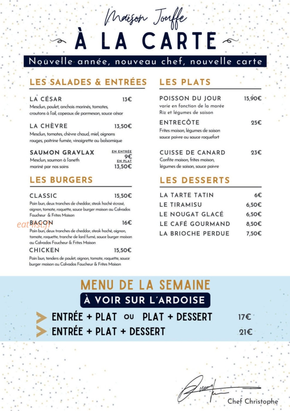 Maison Jouffe — carte page 1