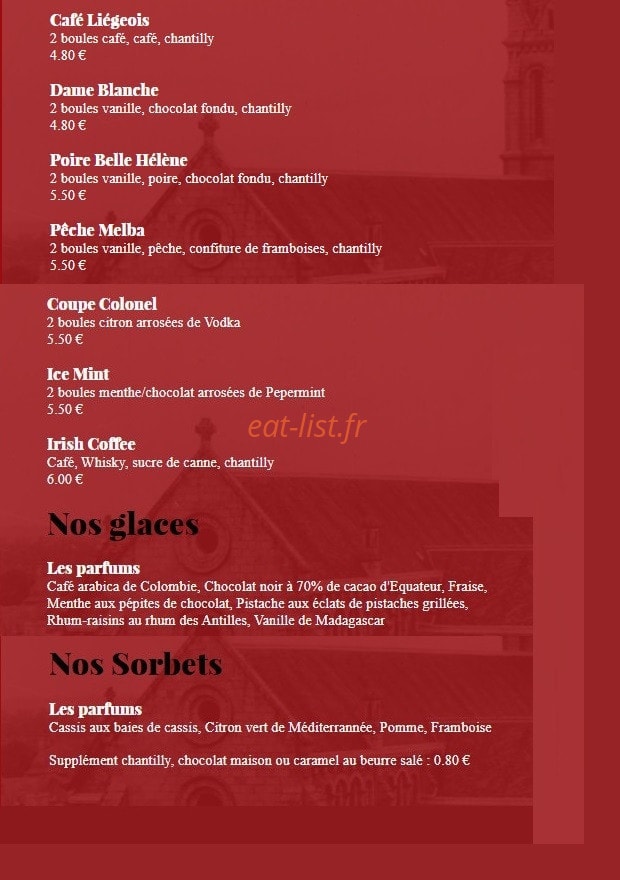 La Piazza — carte page 8