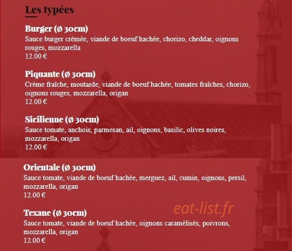 La Piazza — carte page 4